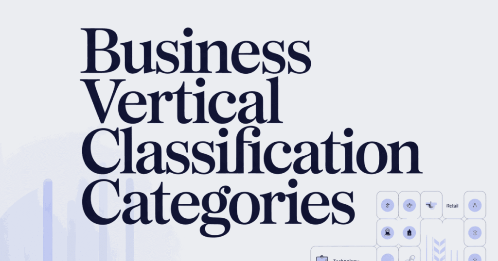 Business Vertical Classification Categories (2026)_11zon